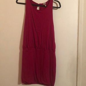 Splendid - Spandex/ Rayon Blend Dress in magenta